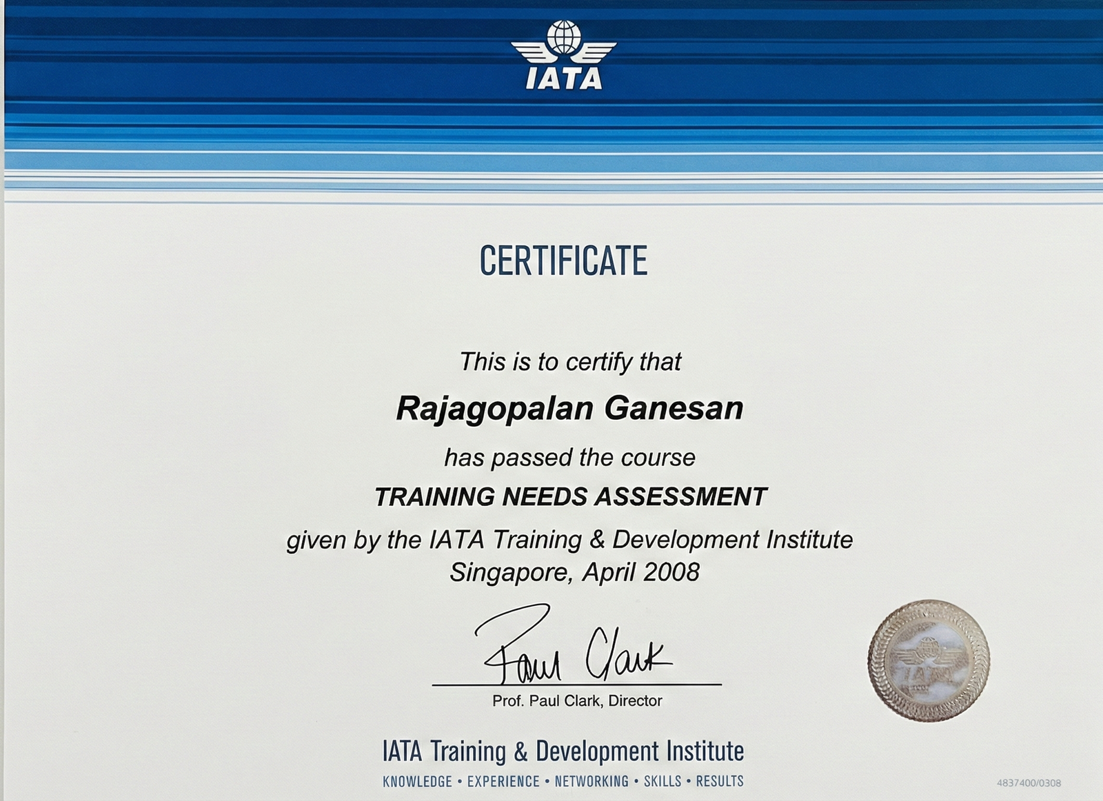 6 Training Needs Assessment